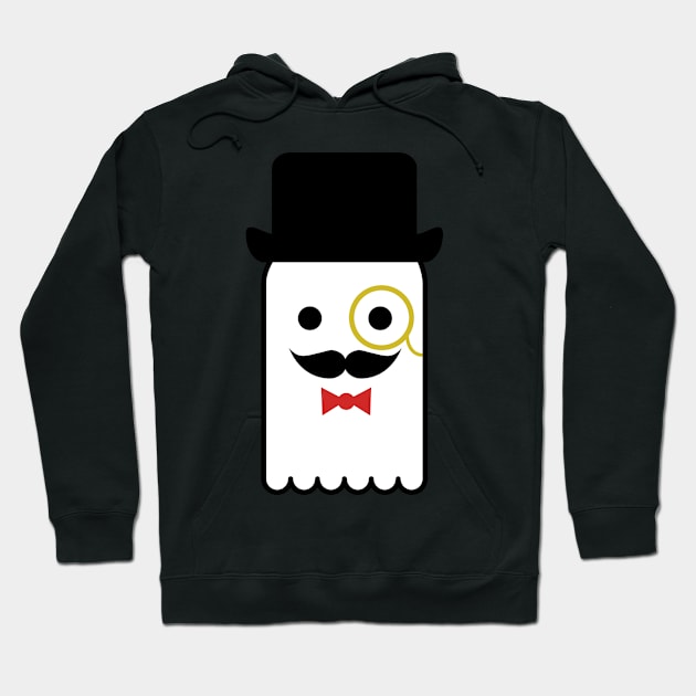 Dapper Ghost Hoodie by Shelby Ly Designs